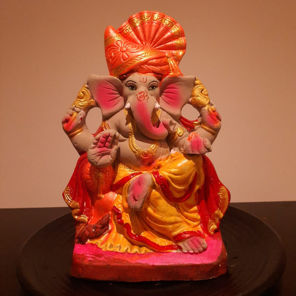 
                  
                    Eco-friendly Ganesh Statue
                  
                