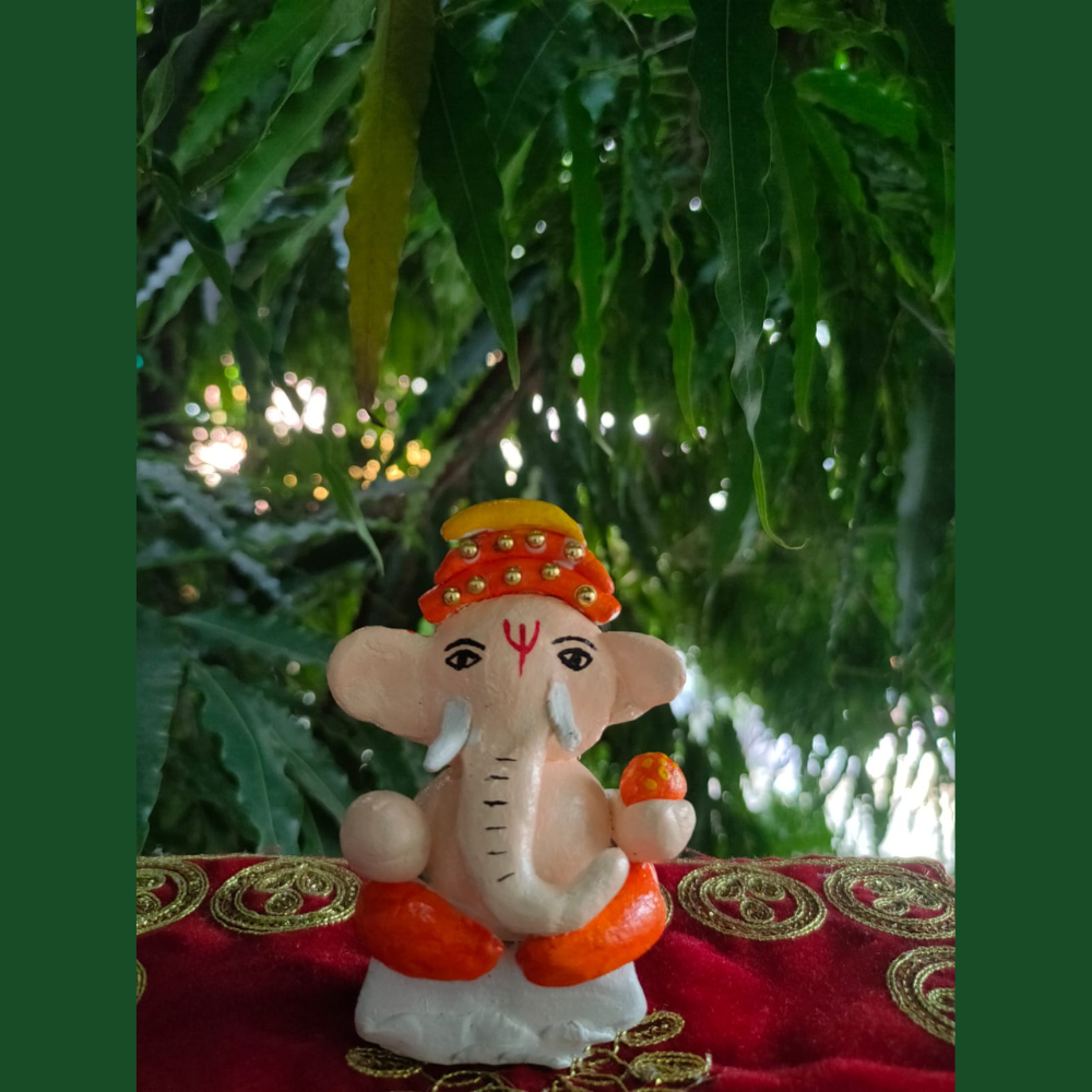 
                  
                    Handmade Eco-Friendly Ganesh Ji Statue
                  
                