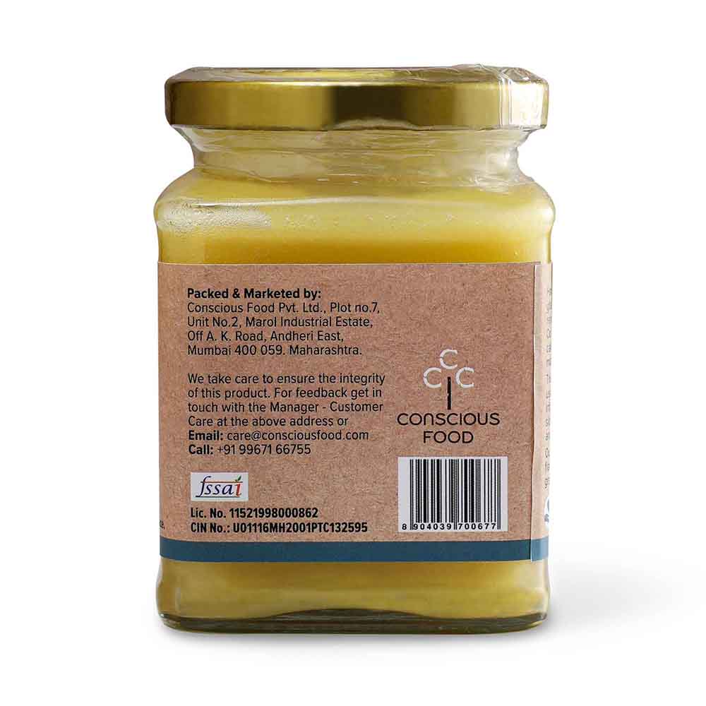 
                  
                    Conscious Food Gir Cow Ghee (200ml)
                  
                