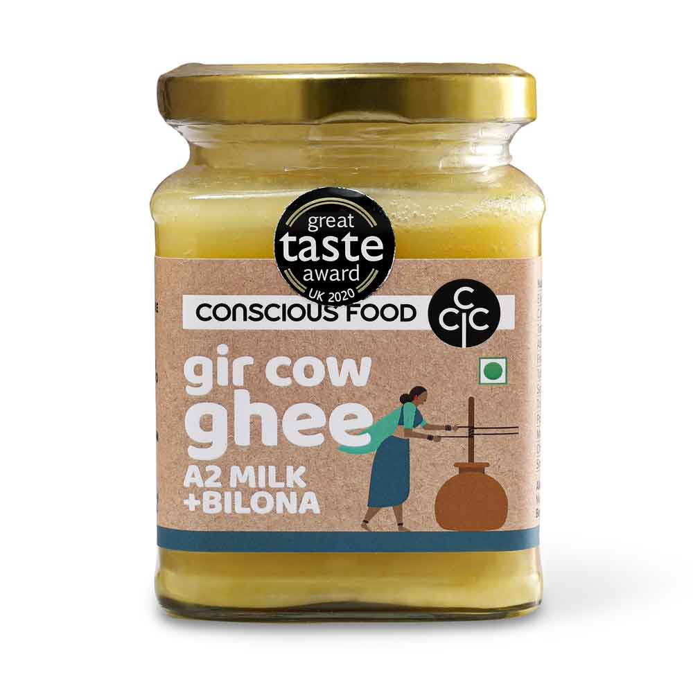 Conscious Food Gir Cow Ghee (200ml)