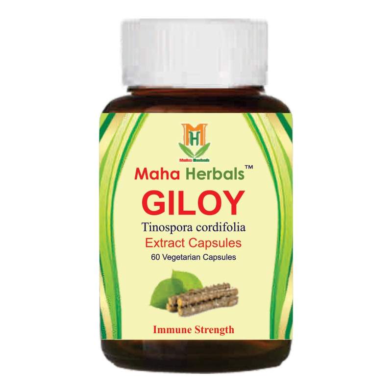 Maha Herbals Giloy Extract Capsules (60 Capsules)