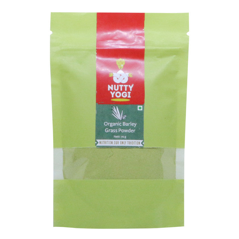 
                  
                    Nutty Yogi Organic Barley Grass Powder (70g)
                  
                