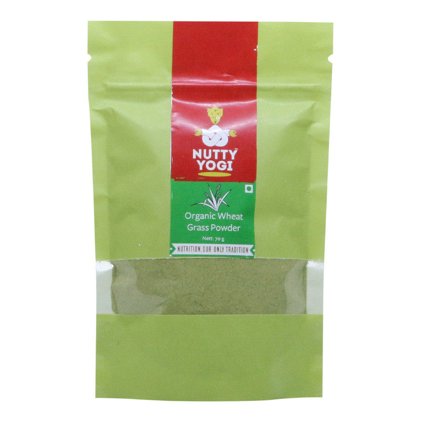 Nutty Yogi Wheat Grass Powder (70g)