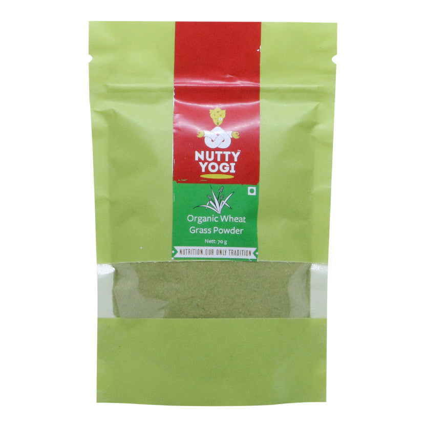 
                  
                    Nutty Yogi Wheat Grass Powder (70g)
                  
                