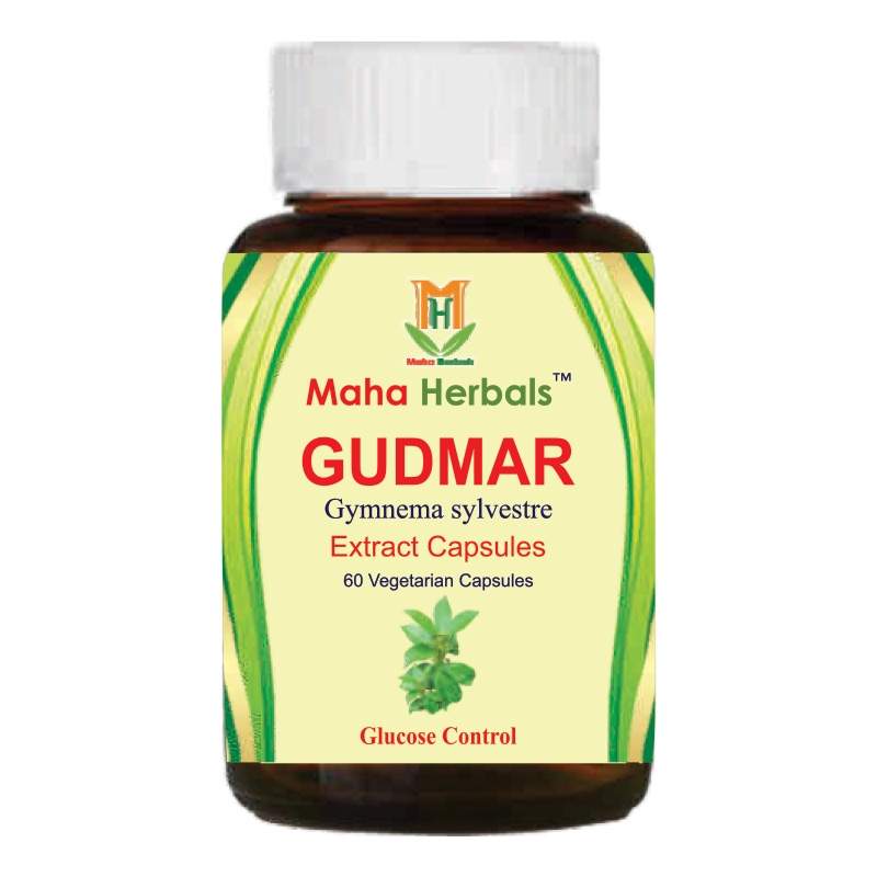 Maha Herbals Gudmar Extract Capsules (60 Capsules)