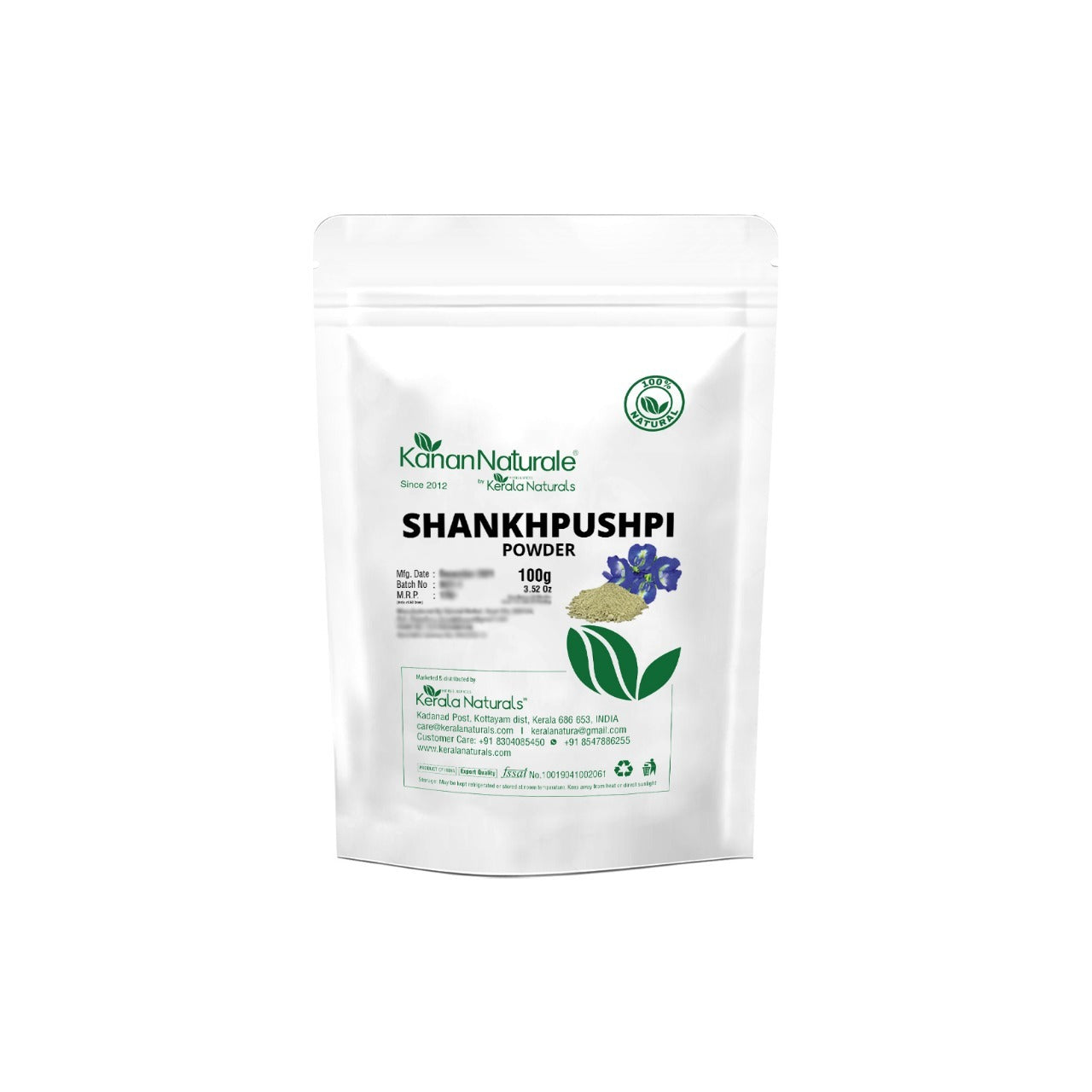 
                  
                    Kanan Naturale Shankhpushpi Powder (200g)
                  
                