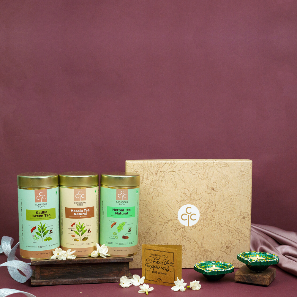 Conscious Food Diwali Sereni-Tea Box (300g)