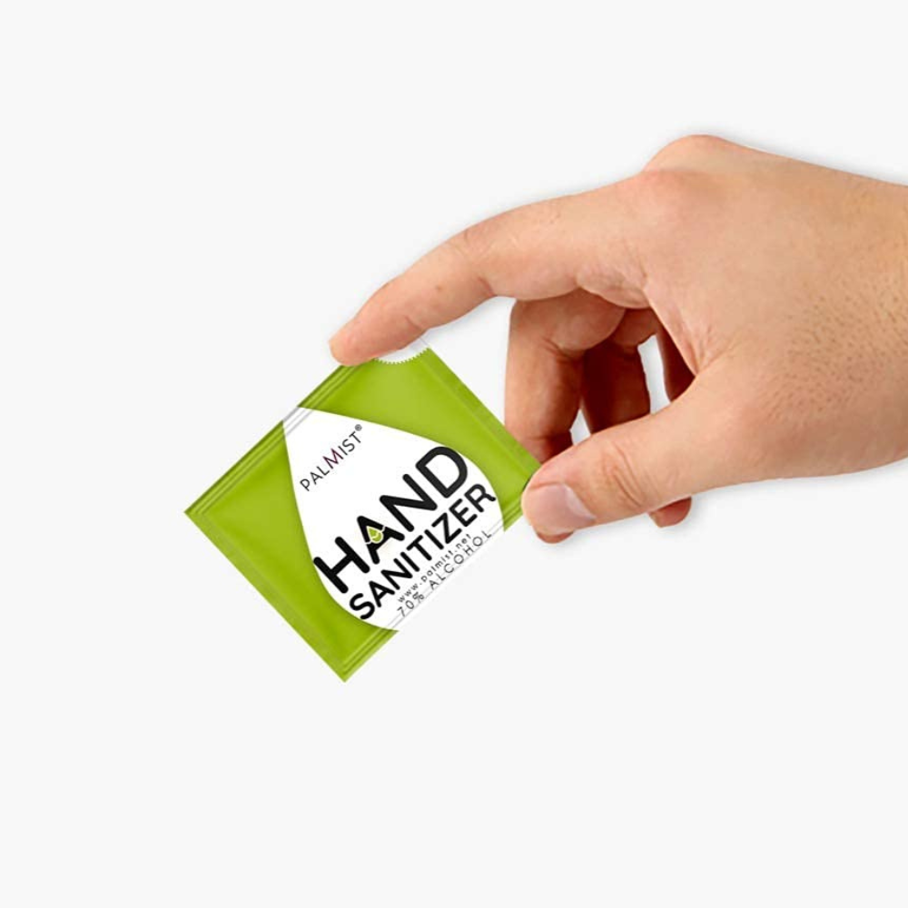 
                  
                    Hand Sanitizer Alcohol Based Hand Sanitizer Sachet, Use and Throw Pouch (400 Sachets) - 1.5ml
                  
                