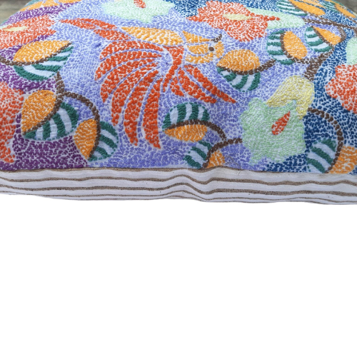 
                  
                    handmade cotton kantha stitch embroidery cotton cushion pillow cover
                  
                