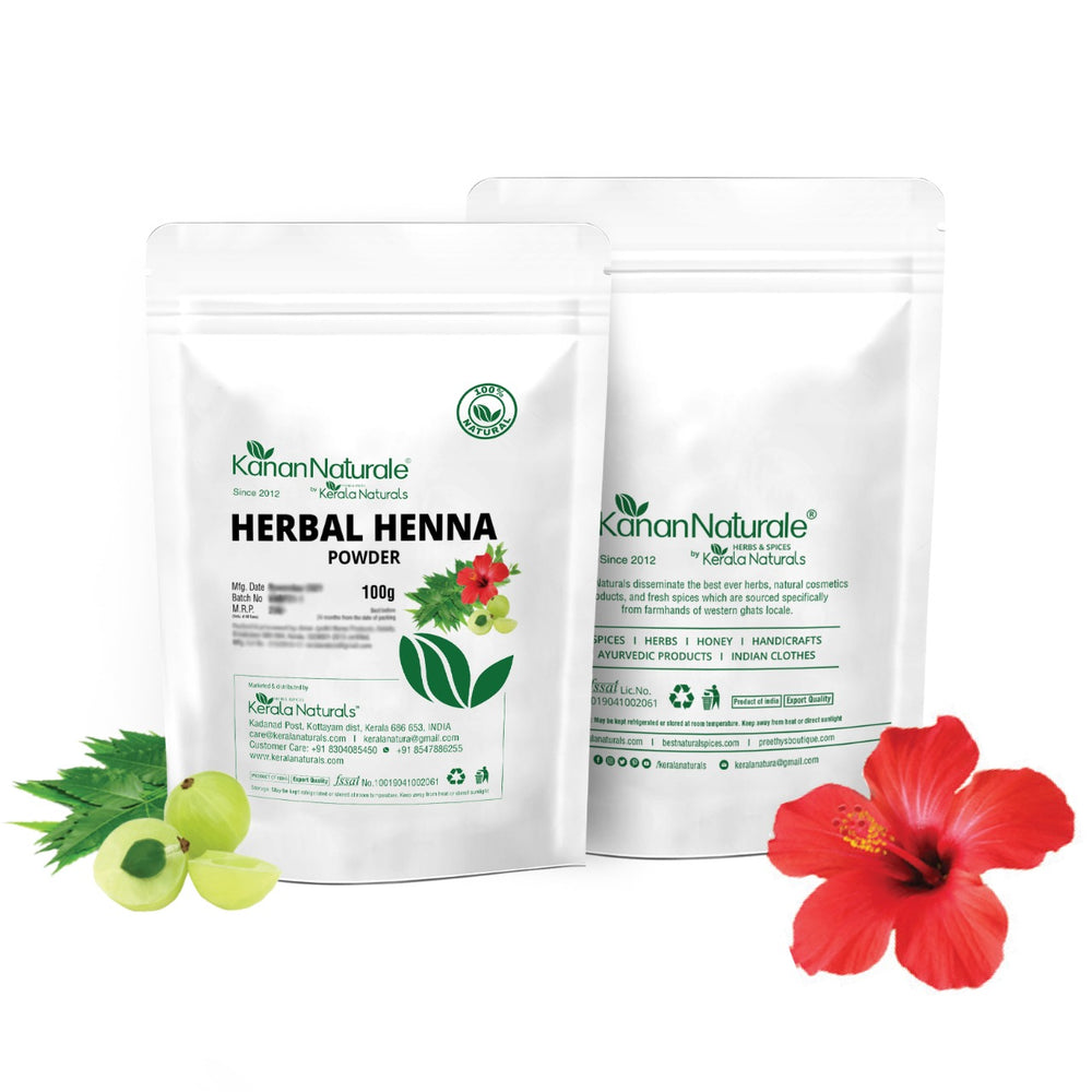Kanan Natural Herbal Henna Powder (100g x 2)