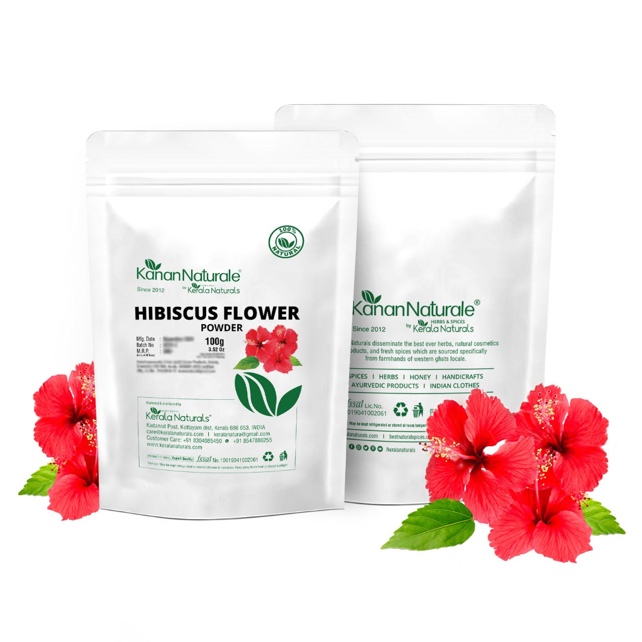 
                  
                    Kanan Natural Hibiscus Flower Powder (100g)
                  
                