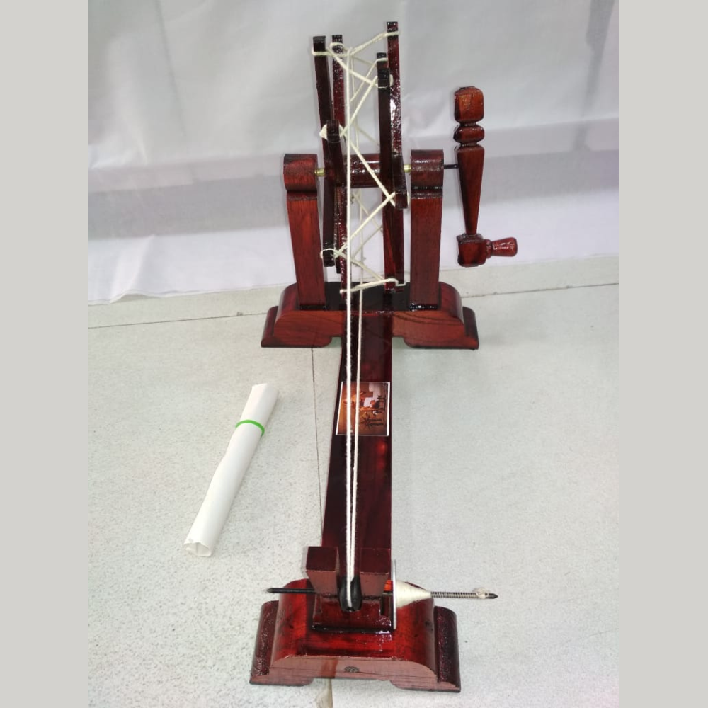 
                  
                    Wooden Gandhi Charkha
                  
                