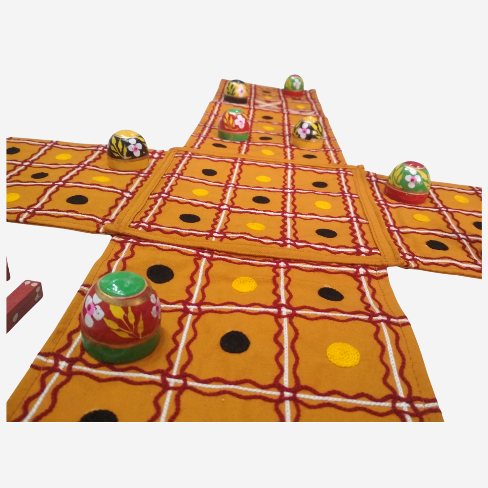 
                  
                    Chausar/Pachisi/Mahabharat Era Strategy Game
                  
                