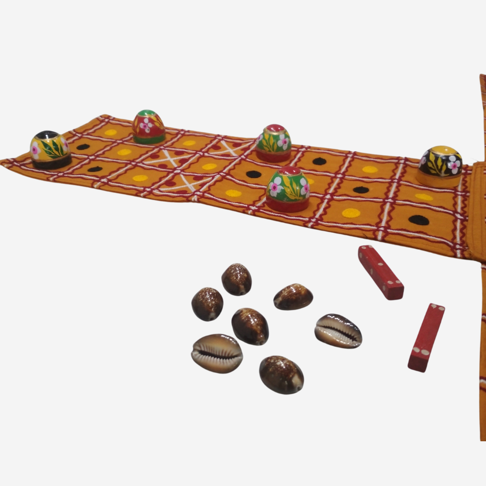 
                  
                    Chausar/Pachisi/Mahabharat Era Strategy Game
                  
                