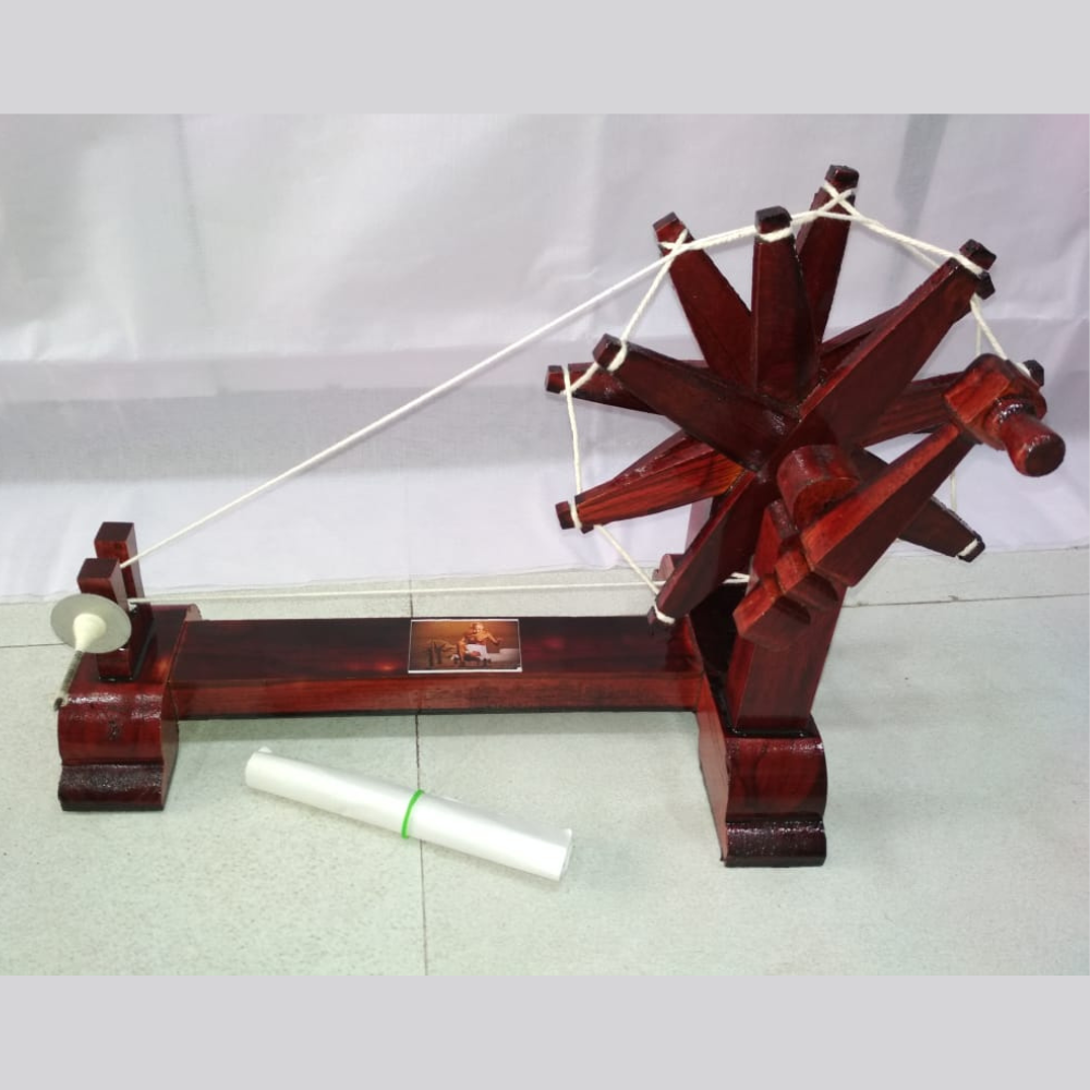 Wooden Gandhi Charkha