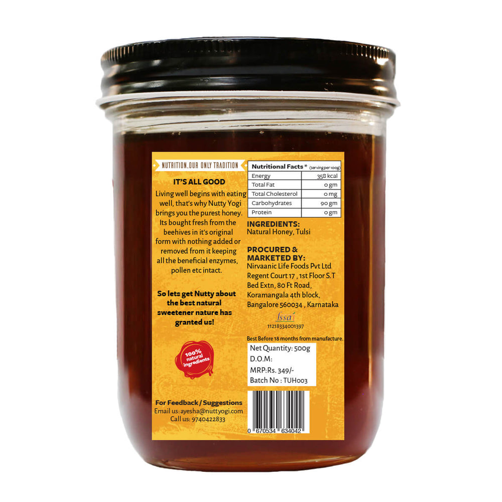 
                  
                    Nutty Yogi Tulsi Honey (200g)
                  
                