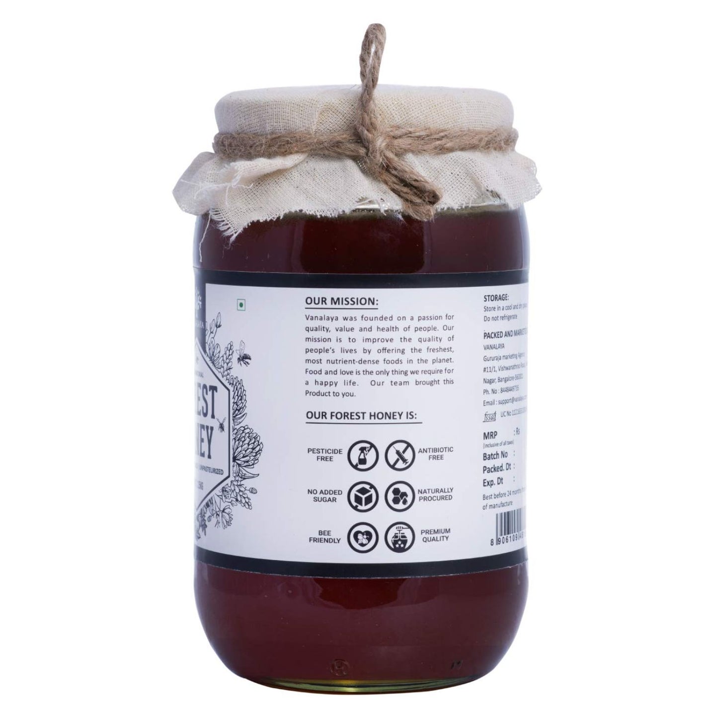 
                  
                    Vanalaya Raw Forest Honey (1250g)
                  
                