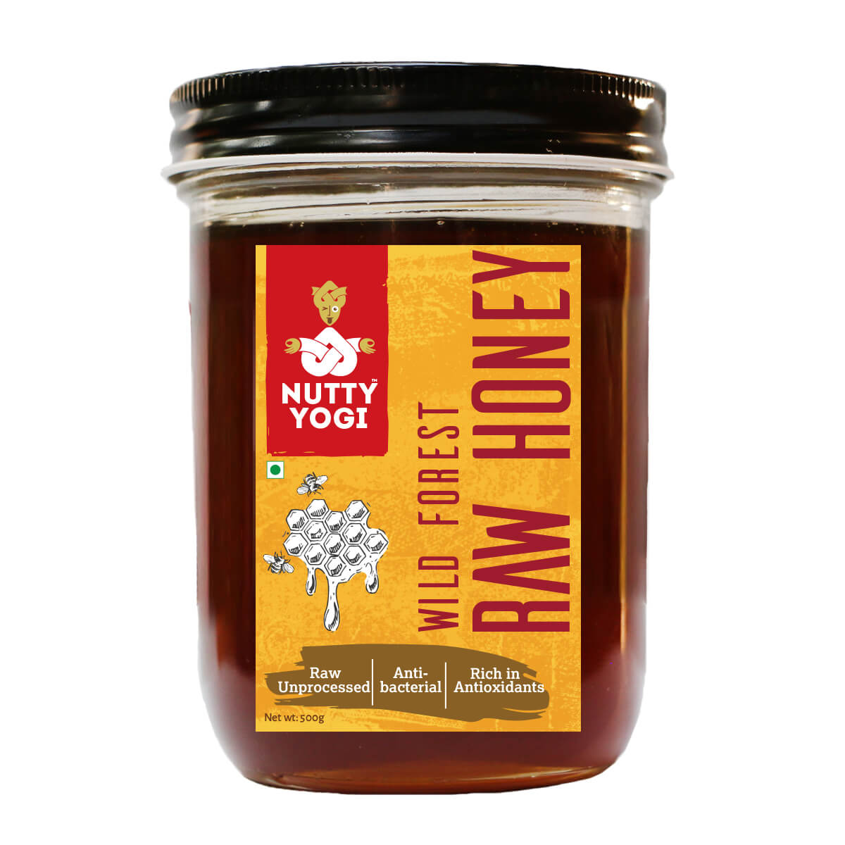 
                  
                    Nutty Yogi Wild Forest Raw Honey (500g)
                  
                