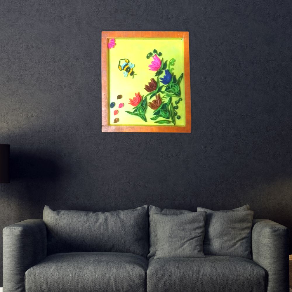 Framed Floral Art