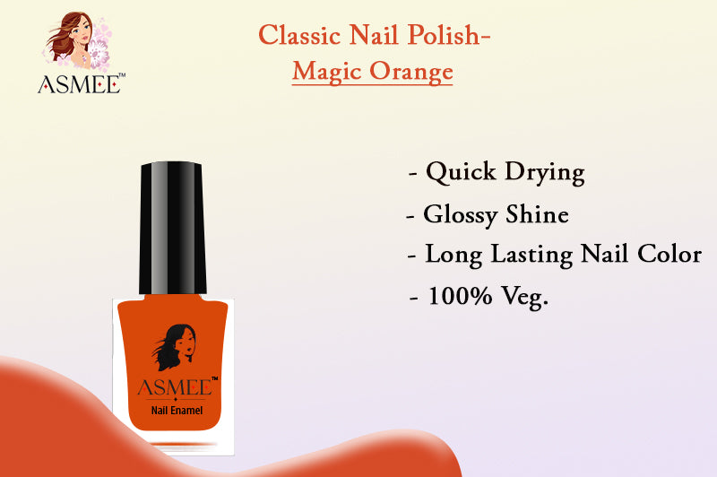 
                  
                    Magic Orange-Asmee Classic Nail Polish (10ml)
                  
                