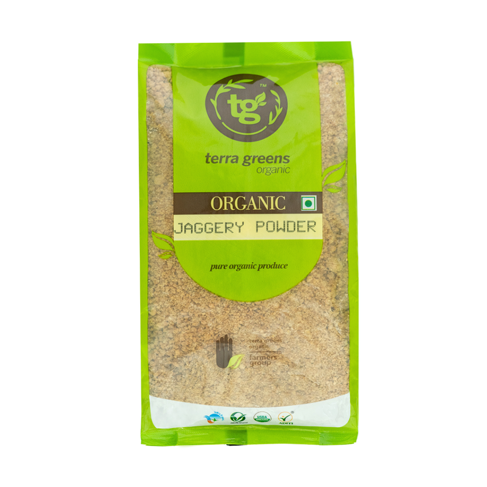 
                  
                    Organic Jaggery Powder (500g)
                  
                