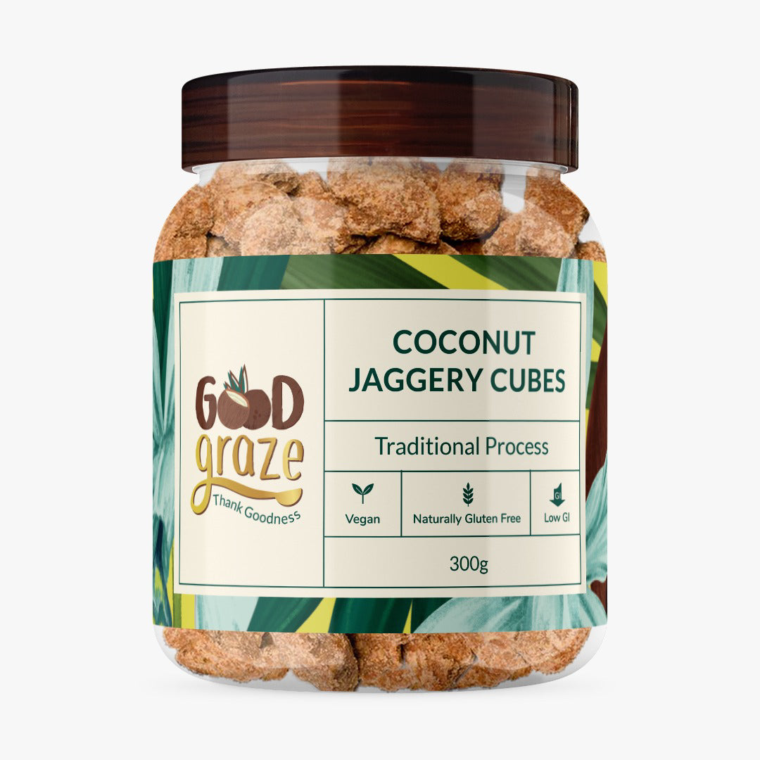 
                  
                    Good Graze Coconut Jaggery Cubes (300g)
                  
                