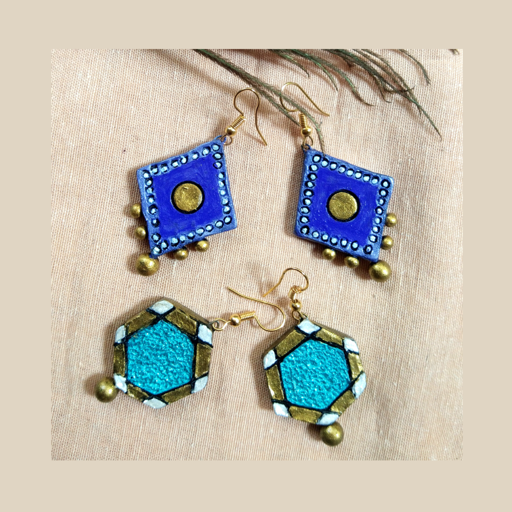 Terracotta Earrings (Combo Pack)