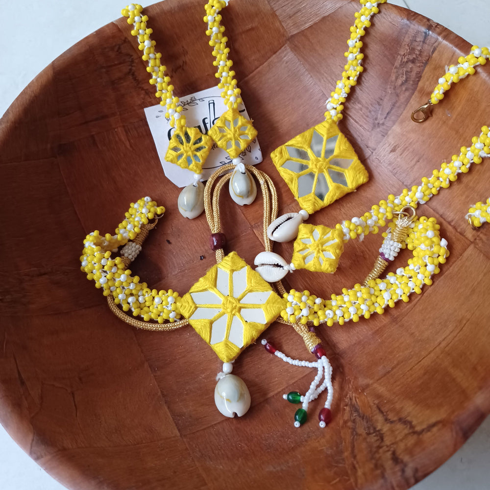 
                  
                    Haldi Jewellery Set
                  
                