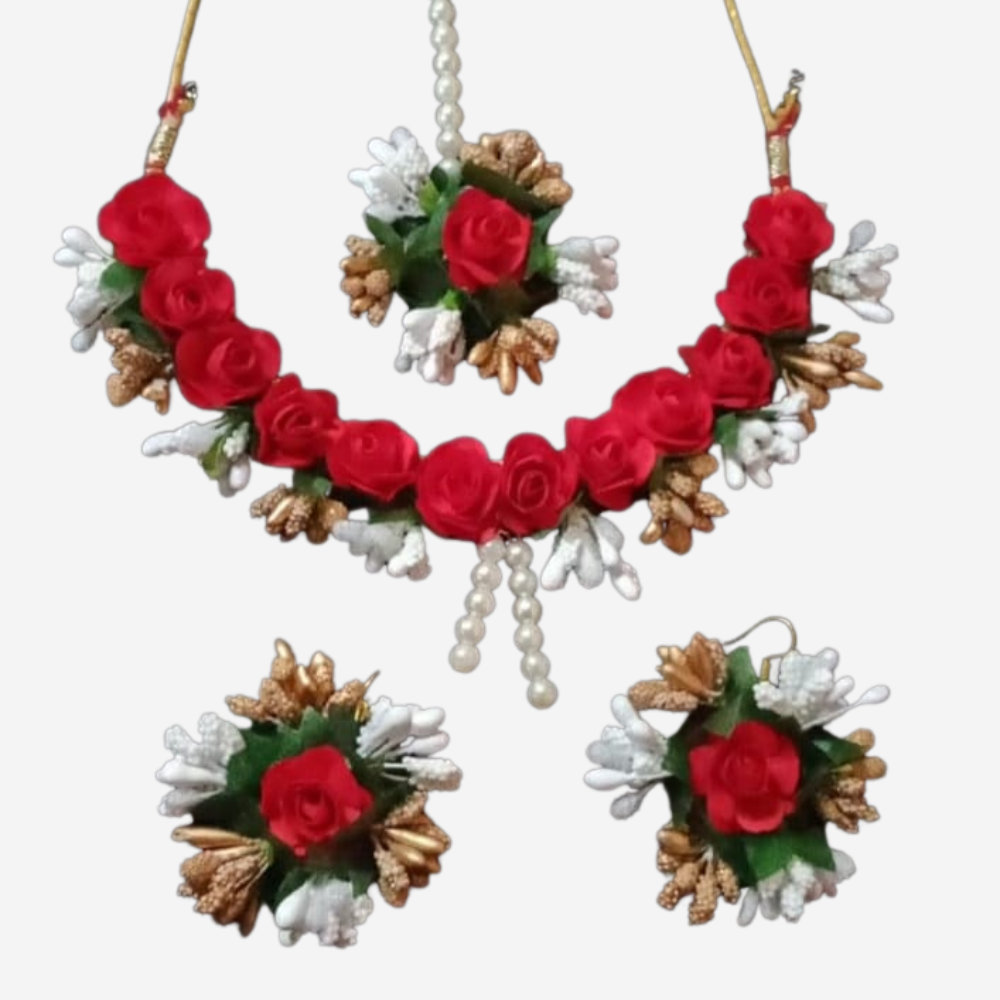 
                  
                    Flower Jewellery Set
                  
                