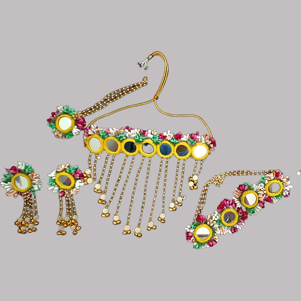 Haldi Jewellery Set