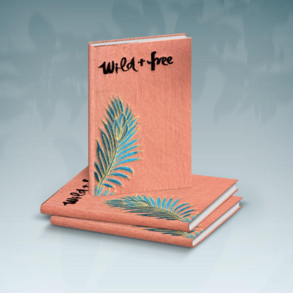 Wild & Free Embroidered Journal