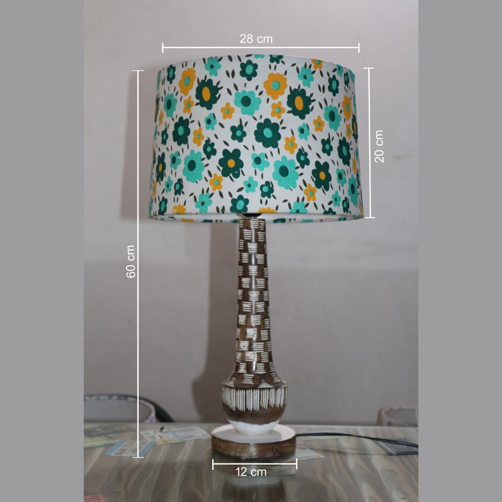 
                  
                    Washed White Nightstand Lamp
                  
                