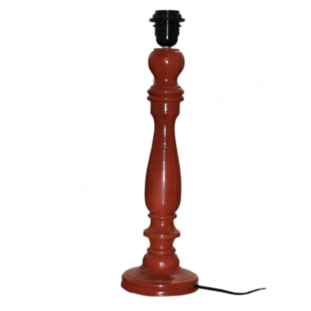 
                  
                    Mango Wood Dark Brown Classy Table Lamp With Pleated Shade-off-white
                  
                