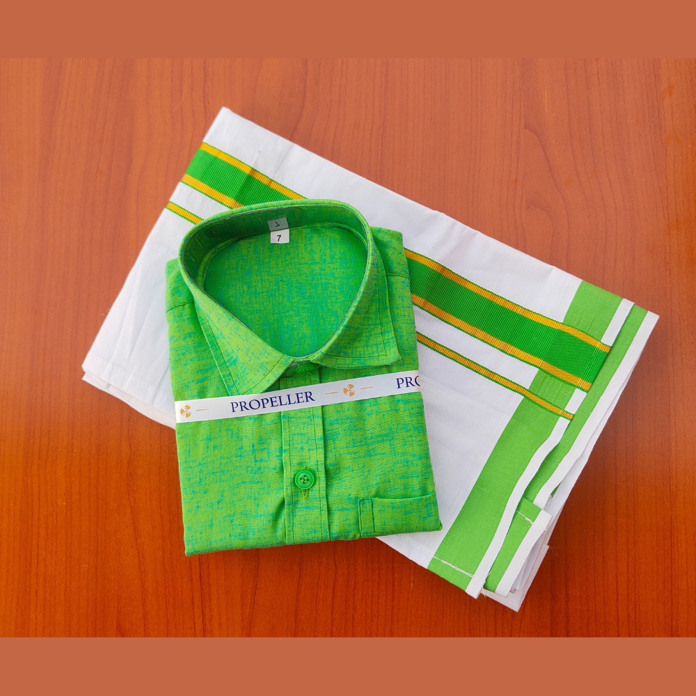 
                  
                    Traditional Kids Shirt and Dhoti Combo
                  
                