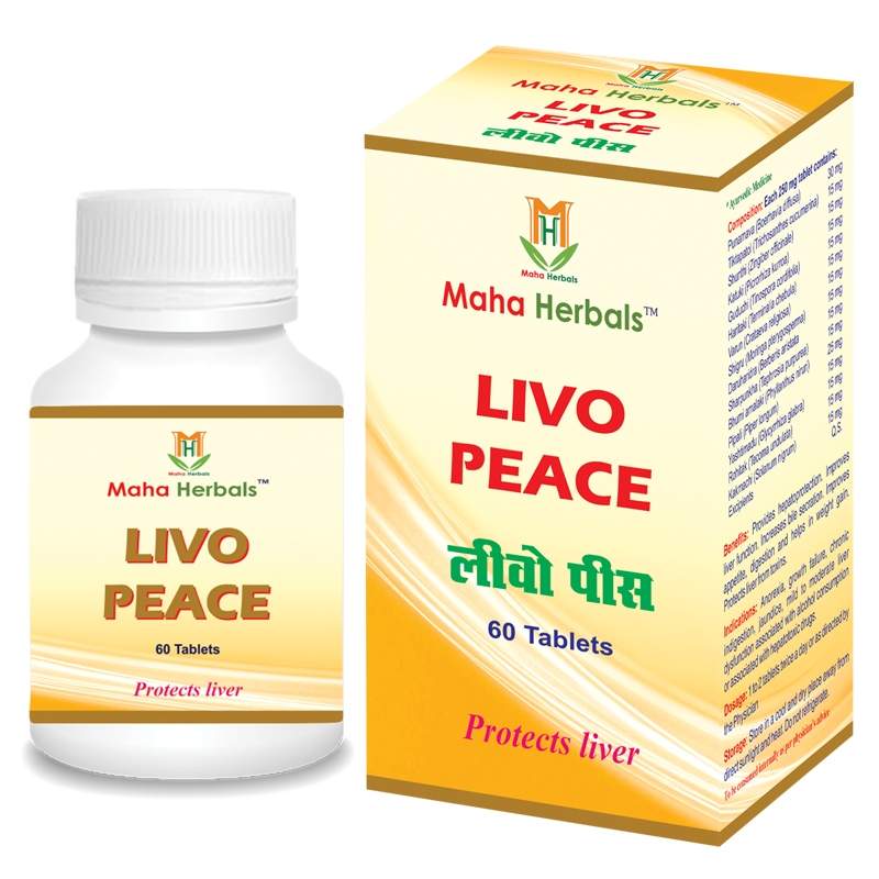 Maha Herbals Livo Peace Tablets (60 Tablets)
