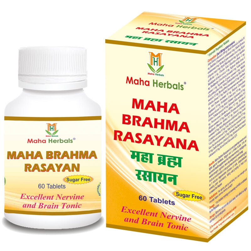 Maha Herbals Maha Brahma Rasayan Tablets (60 Tablets)