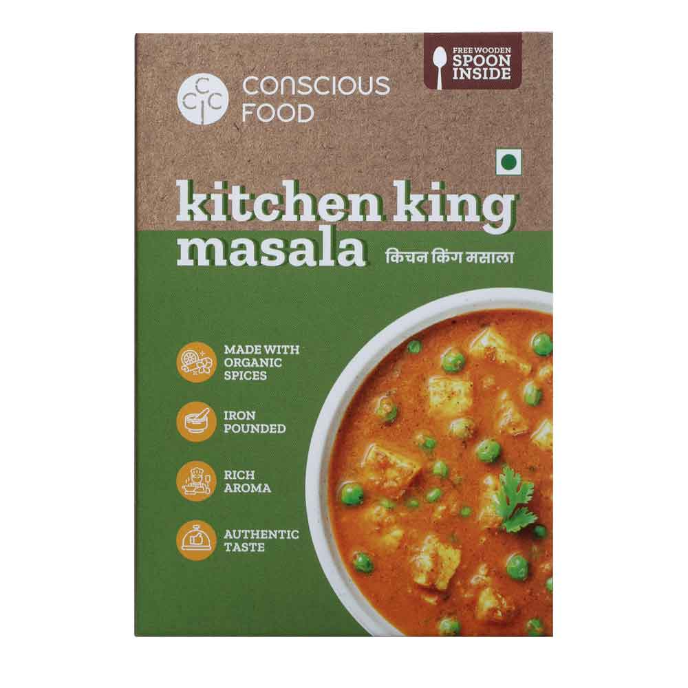 
                  
                    Conscious Food Kitchen King Masala (100g)
                  
                
