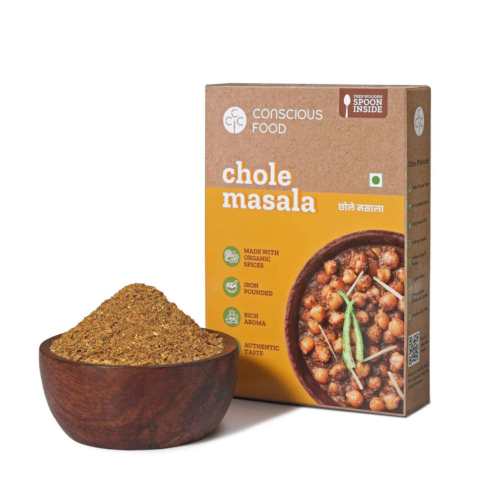 
                  
                    Conscious Food Chole Masala (200g) - Pack of 2
                  
                