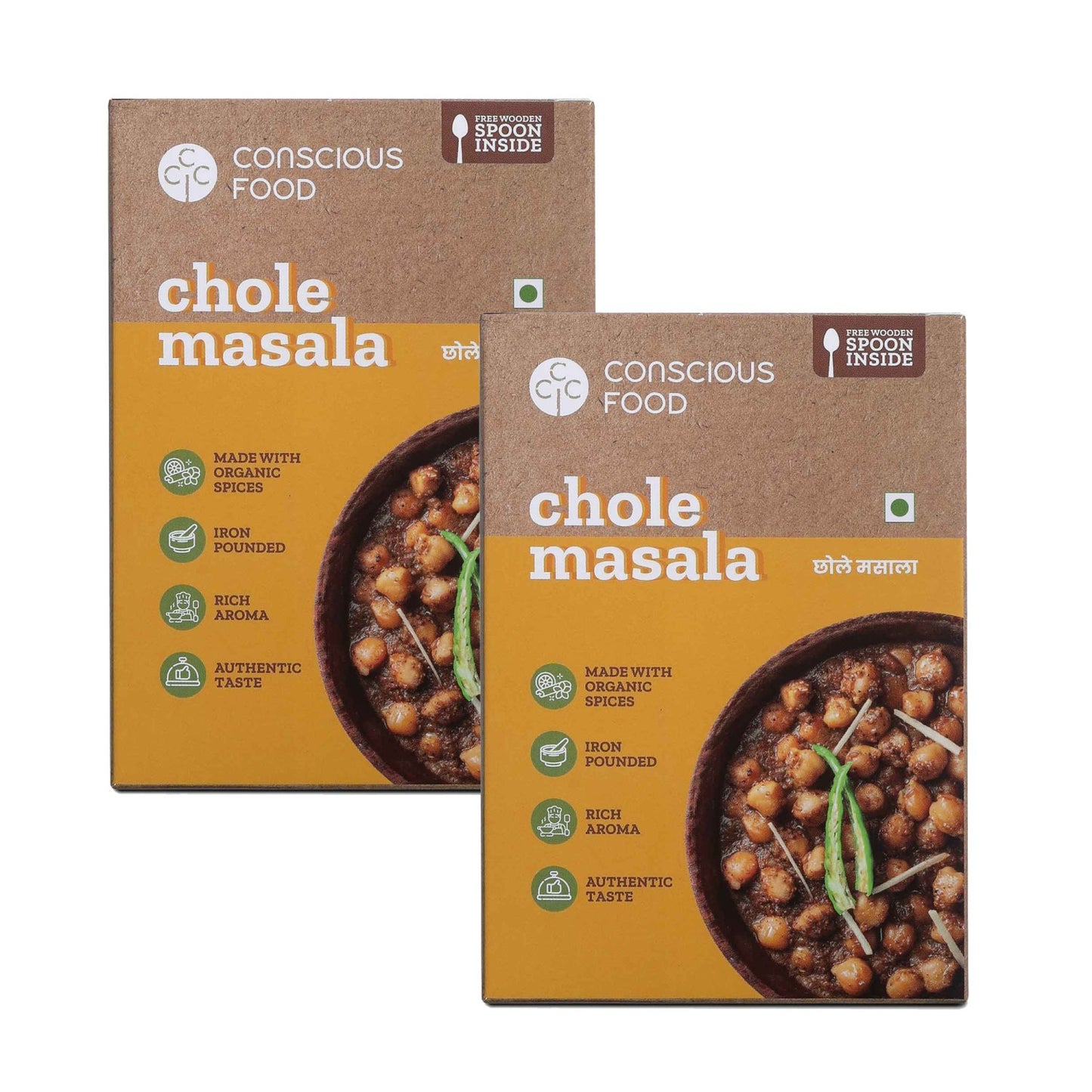 
                  
                    Conscious Food Chole Masala (200g) - Pack of 2
                  
                