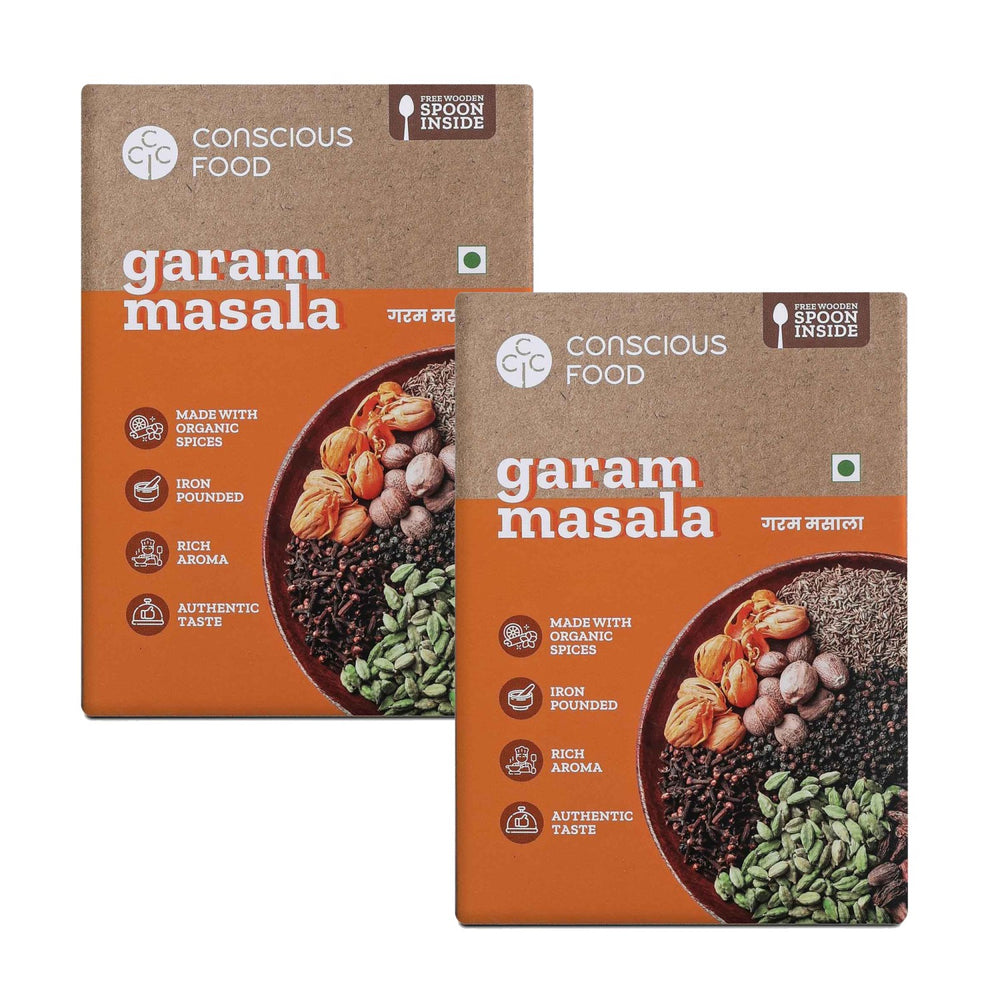 Conscious Food Garam Masala (200g) - Pack of 2