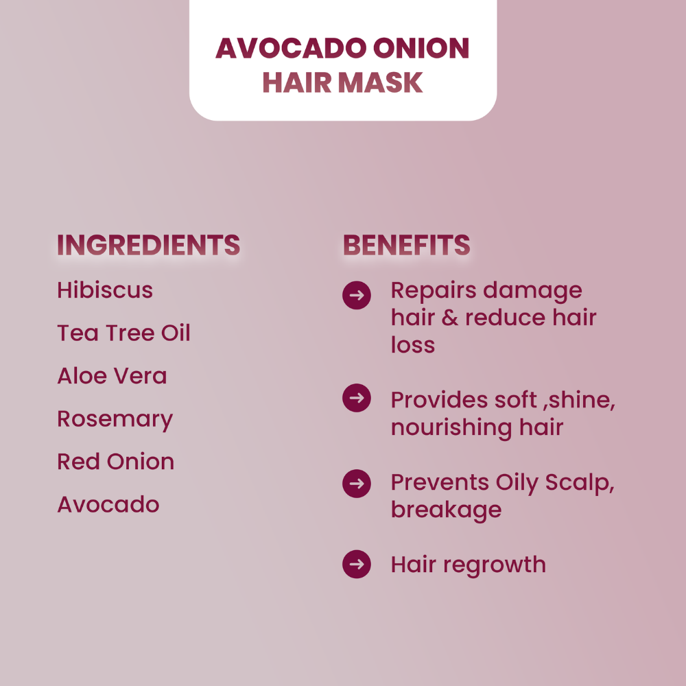 
                  
                    Avocado Onion Hair Mask (200g)
                  
                