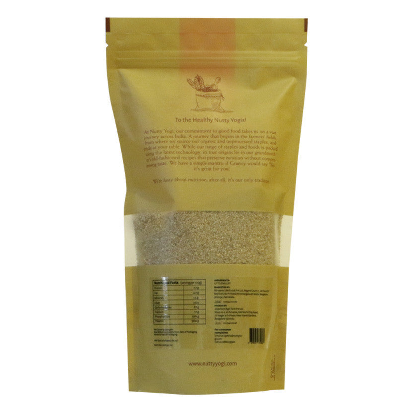 
                  
                    Nutty Yogi Little Millet/Saamai (1kg)
                  
                