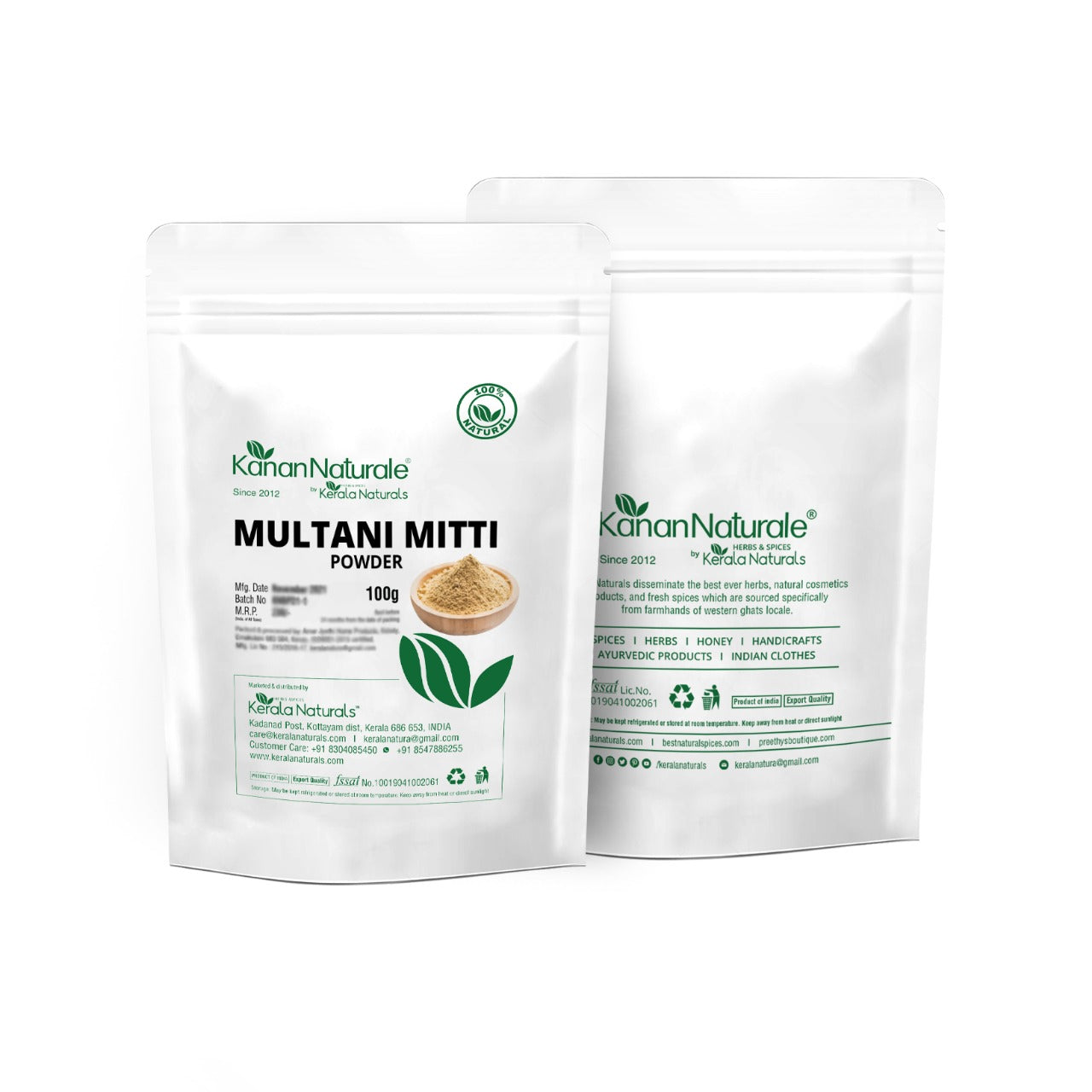 
                  
                    Kanan Natural Multani Mitti Powder (100g x 2)
                  
                