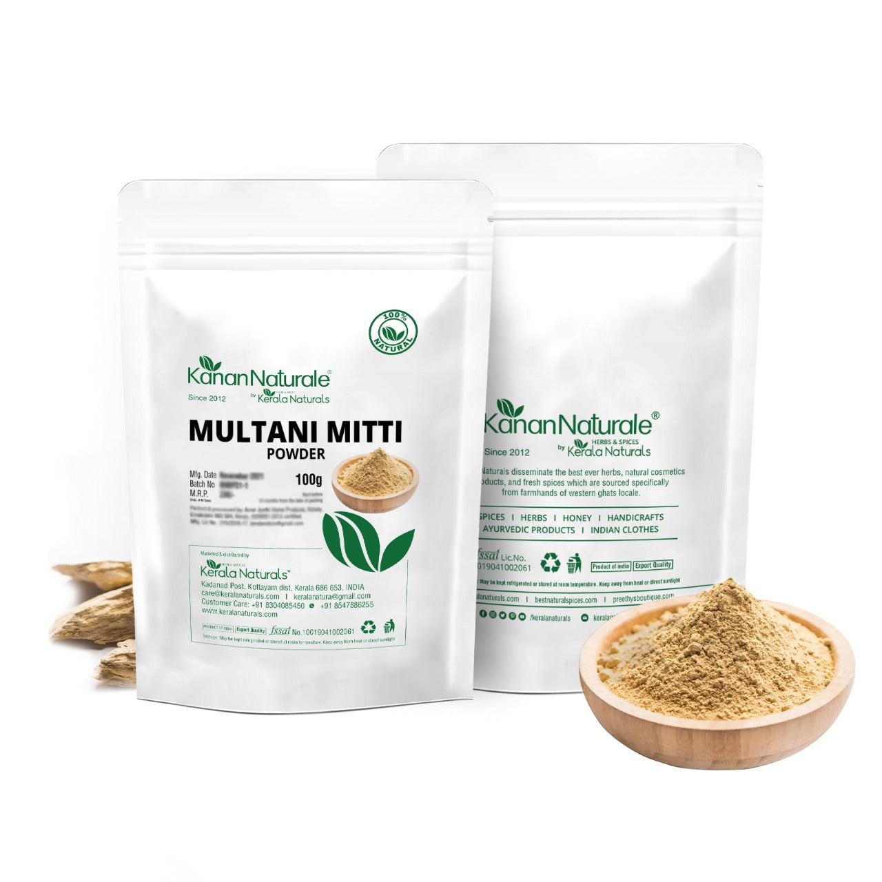 
                  
                    Kanan Natural Multani Mitti Powder (100g x 2)
                  
                
