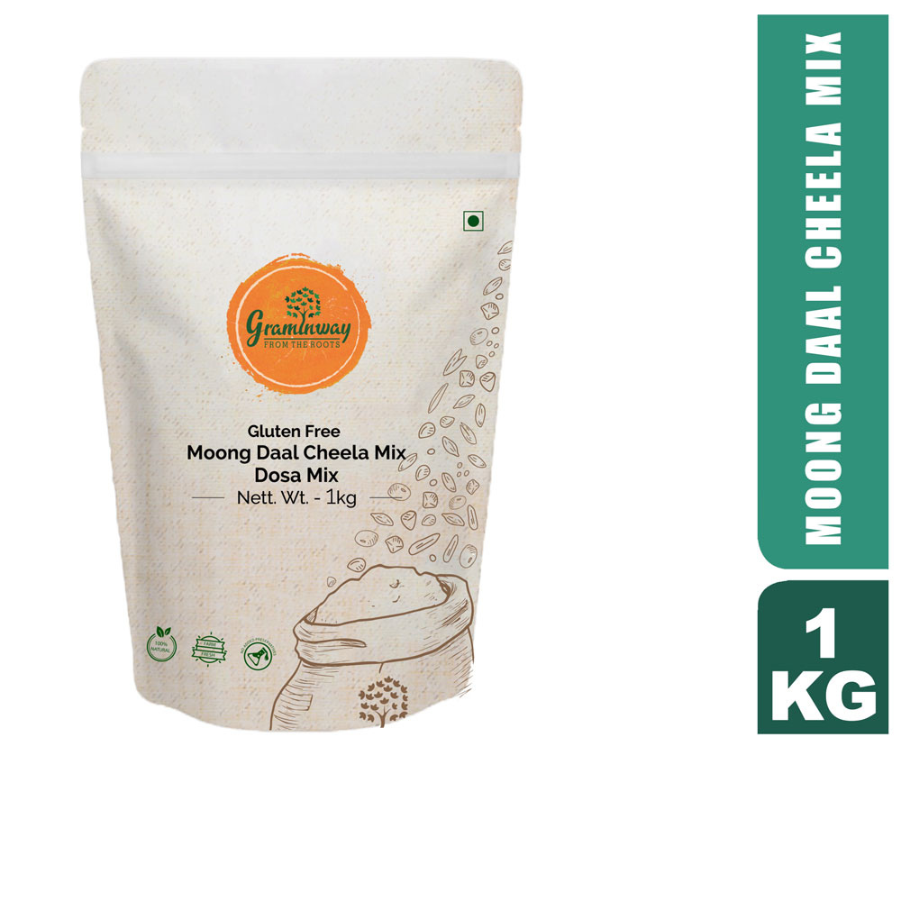 
                  
                    Graminway Gluten-free Moong Dal Cheela Mix (1kg)
                  
                