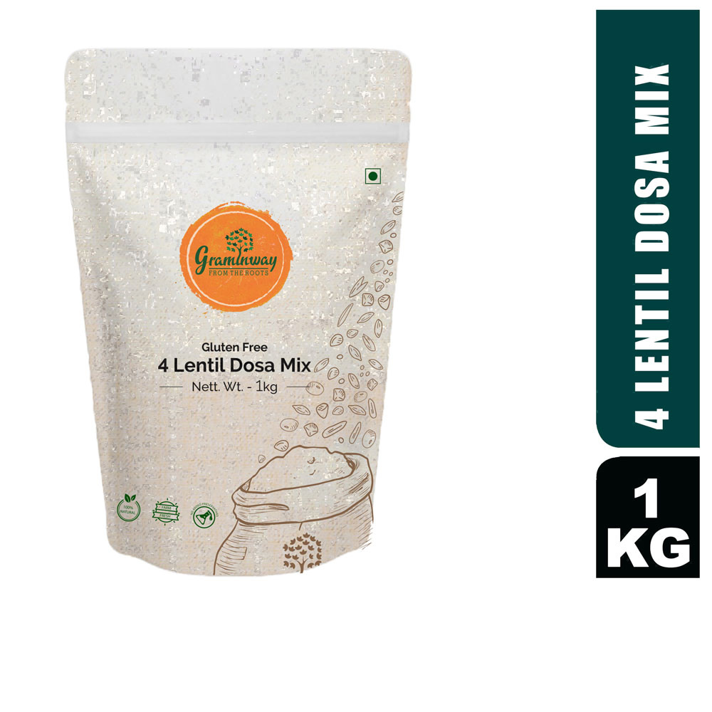 Graminway Gluten-free 4 Lentil Dosa Mix (1kg)