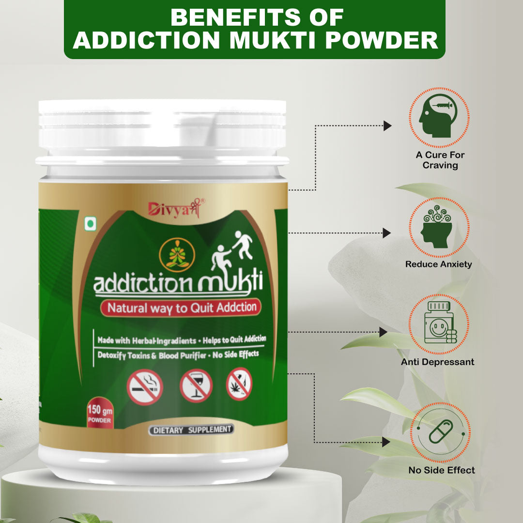 
                  
                    Divya Shree Addiction Mukti Powder (100g)
                  
                