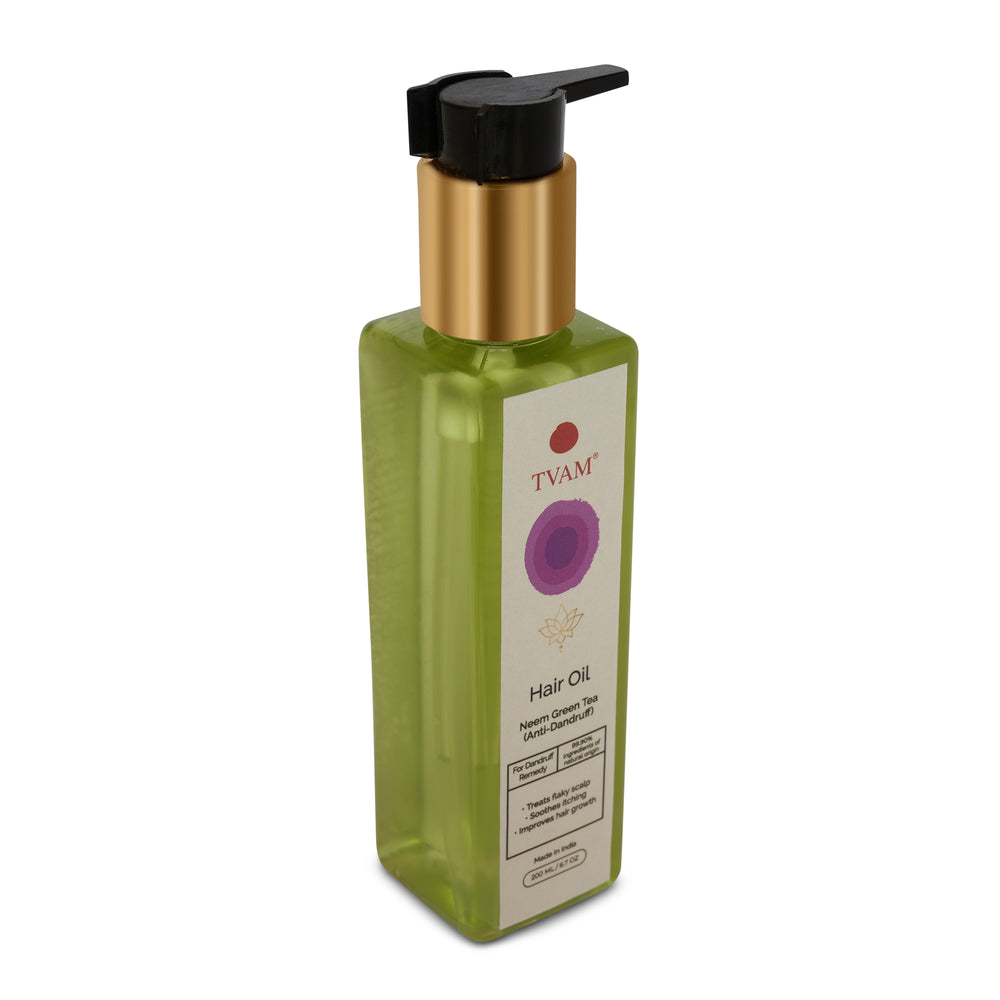 
                  
                    TVAM Neem & Green Tea Anti-Dandruff Hair Oil (200ml)
                  
                