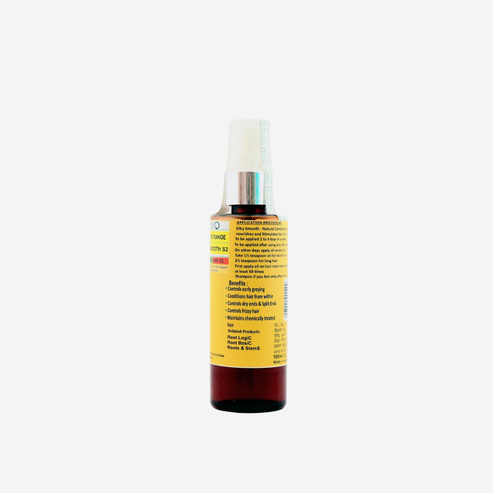 
                  
                    MrilQ Follicle Stimulating Hair Oil : SilkY SmootH™ (100ml)
                  
                