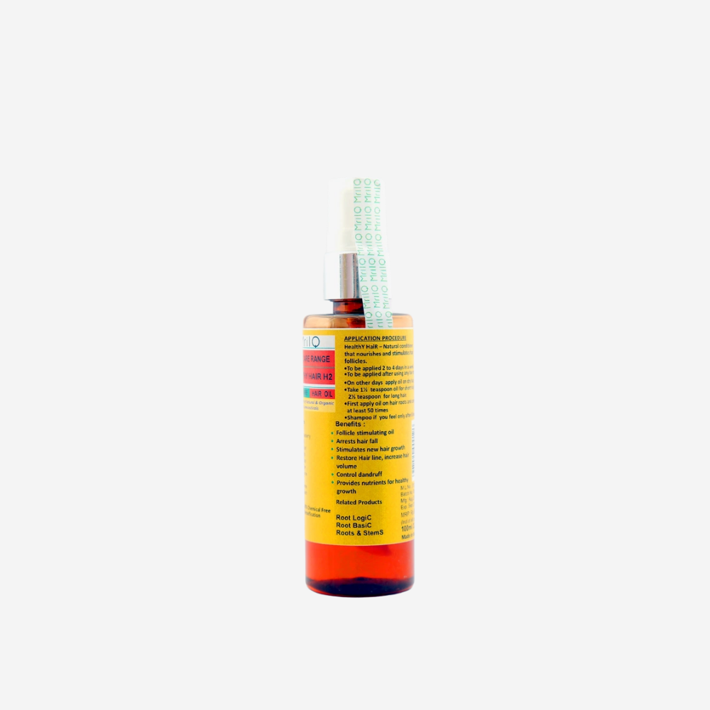 
                  
                    MrilQ Follicle Stimulating Hair Oil : HealthY HaiR™ (100ml)
                  
                